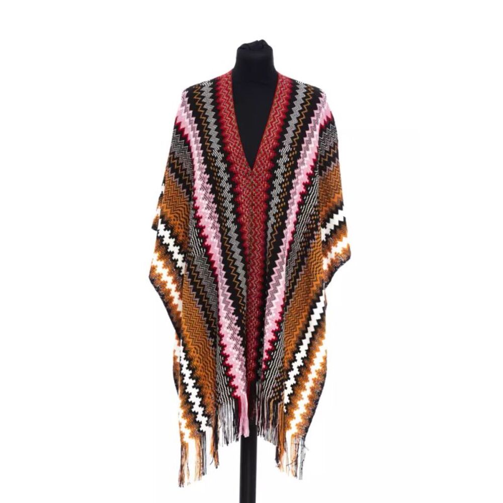 Missoni Multicolor Wool Women Women's Poncho